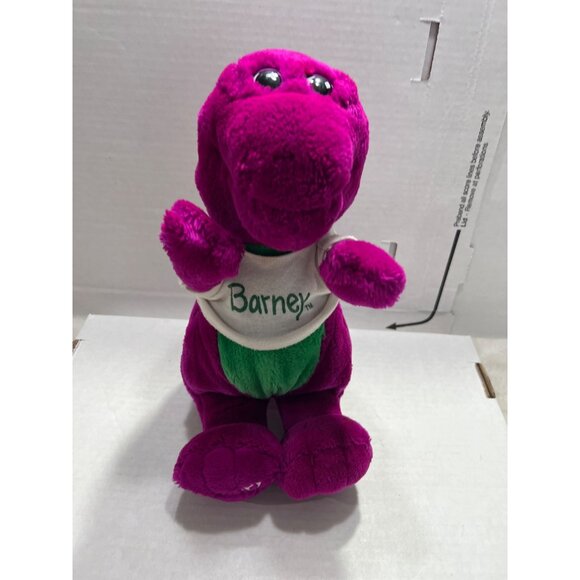 Barney 1992 with t shirt The Lyons group plush - Picture 1 of 6